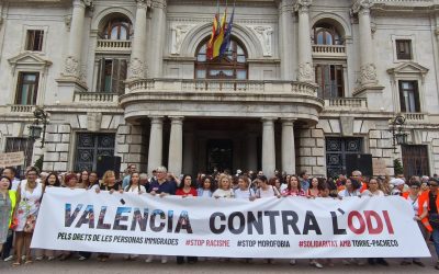 Concentración contra el racismo y los discursos de odio